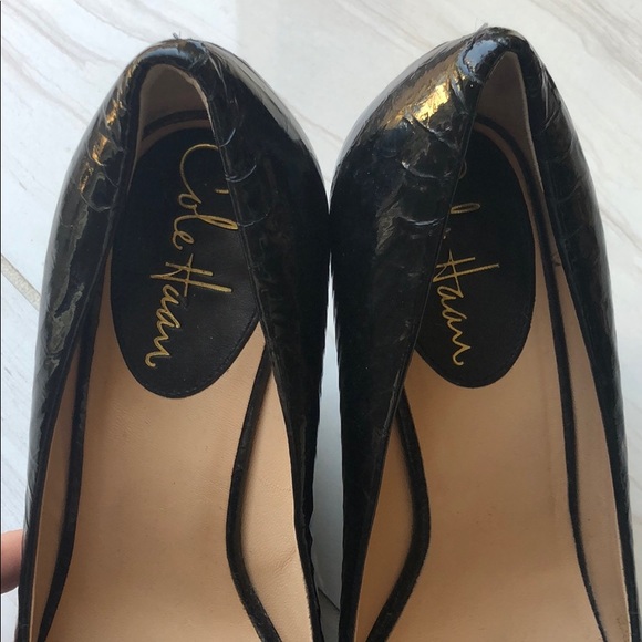 Cole Haan Patent Leather Wedge - Picture 7 of 7